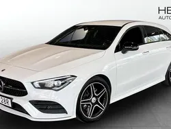 Vit (white) Begagnad 2019 Mercedes CLA220 Shooting Brake Kombi | 309 900 kr