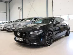 Svart Begagnad 2021 Mercedes CLA35 AMG Shooting Brake AMG Kombi | 449 900 kr