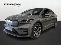 Grå (graphite grey metallic) Begagnad 2025 Skoda Enyaq iV RS SUV | 599 900 kr