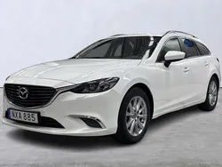 Vit Begagnad 2015 Mazda 6 Kombi | 135 000 kr (Bra pris)