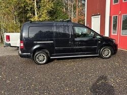 Svart Begagnad 2012 VW Caddy Maxi Minibuss | 38 000 kr (Superpris)
