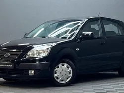 Svart Begagnad 2008 Kia Rio Halvkombi | 19 900 kr (Lite dyr)