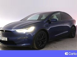 Blå Begagnad 2023 Tesla Model X Long Range AWD SUV | 738 900 kr (Superpris)