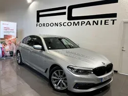 Silver Begagnad 2017 BMW 520 Sport Line Sedan | 249 900 kr (Marknadspris)