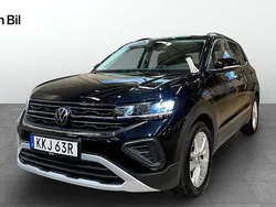 Svart (deep black pearl) Begagnad 2024 VW T-Cross Life SUV | 269 900 kr (Marknadspris)