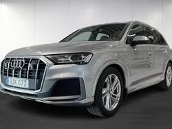Silver Begagnad 2021 Audi Q7 S-Line SUV | 669 000 kr (Bra pris)