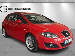 Röd Begagnad 2009 Seat Leon Style Halvkombi | 59 900 kr (Lite dyr)
