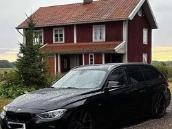 Svart Begagnad 2015 BMW 320 M Sport Kombi | 200 000 kr (Lite dyr)
