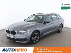 Blå Begagnad 2018 BMW 520 Sport Line Kombi | 276 000 kr (Bra pris)