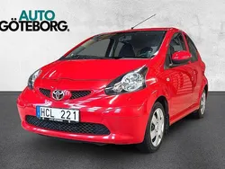 Röd Begagnad 2008 Toyota Aygo Halvkombi | 64 900 kr (Marknadspris)