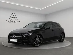 Svart Begagnad 2019 Mercedes A180 AMG Halvkombi | 279 900 kr (Dyr)