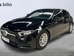 Svart Begagnad 2020 Mercedes A200 AMG Halvkombi | 264 900 kr (Marknadspris)