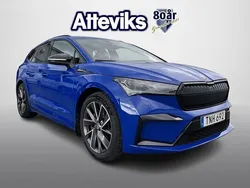 Blå Begagnad 2022 Skoda Enyaq iV SportLine SUV | 419 900 kr (Superpris)