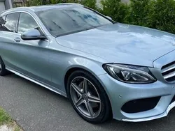 Silver Begagnad 2018 Mercedes C220 AMG line Kombi | 235 000 kr (Marknadspris)