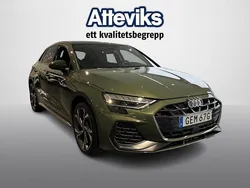 Grön Begagnad 2024 Audi A3 Sportback S-Line Halvkombi | 329 900 kr (Lite dyr)