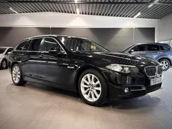 Svart Begagnad 2014 BMW 520 Kombi | 139 900 kr (Marknadspris)