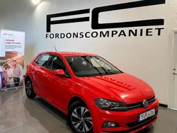 Röd Begagnad 2018 VW Polo Halvkombi | 115 000 kr (Marknadspris)