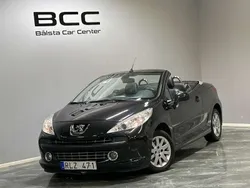 Svart Begagnad 2008 Peugeot 207 CC Cab | 39 900 kr (Marknadspris)