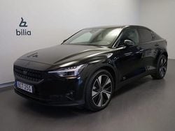Svart Begagnad 2021 Polestar 2 Long Range Dual motor Halvkombi | 284 500 kr (Superpris)