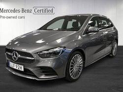Mörkgrå Begagnad 2023 Mercedes B250e AMG Line Premium Minibuss | 387 000 kr