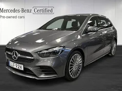 Mörkgrå Begagnad 2023 Mercedes B250e AMG Line Premium Minibuss | 404 900 kr