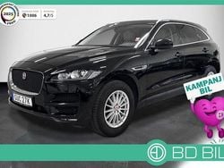 Svart Begagnad 2019 Jaguar F-Pace SUV | 263 900 kr (Marknadspris)