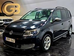 Svart Begagnad 2012 VW Touran Minibuss | 89 900 kr (Marknadspris)