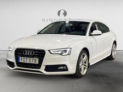 Vit Begagnad 2015 Audi A5 Sportback S-Line Halvkombi | 99 900 kr (Marknadspris)