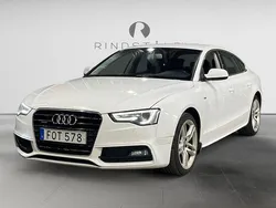 Vit Begagnad 2015 Audi A5 Sportback S-Line Halvkombi | 109 900 kr (Bra pris)