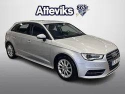 Silver Begagnad 2014 Audi A3 Sportback Halvkombi | 118 900 kr (Marknadspris)