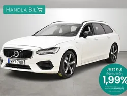 Vit Begagnad 2019 Volvo V90 R-Design Kombi | 338 800 kr (Bra pris)