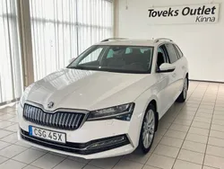 Vit Begagnad 2020 Skoda Superb Style Kombi | 239 900 kr (Bra pris)