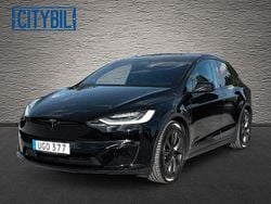 Svart Begagnad 2022 Tesla Model X Plaid SUV | 859 900 kr (Lite dyr)