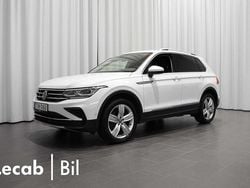 Vit (pure white) Begagnad 2021 VW Tiguan SUV | 189 500 kr (Bra pris)