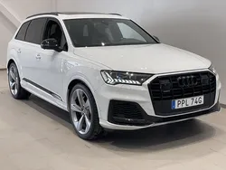 Glaciärvit metallic Begagnad 2021 Audi Q7 S-Line SUV | 639 000 kr (Lite dyr)