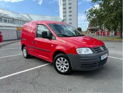 Röd Begagnad 2006 VW Caddy Minibuss | 46 299 kr