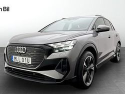 Tyfongrå metallic Begagnad 2024 Audi Q4 e-tron S-Line SUV | 579 000 kr (Marknadspris)