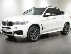 Vit (alpinvit) Begagnad 2018 BMW X6 M Sport SUV | 499 800 kr (Dyr)