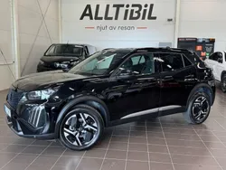 Svart Begagnad 2024 Peugeot 2008 GT SUV | 269 900 kr (Marknadspris)