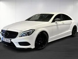 Vit (white) Begagnad 2015 Mercedes CLS220 AMG line Sportkupé | 269 000 kr
