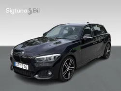 Svart Begagnad 2017 BMW 118 M Sport Halvkombi | 152 800 kr (Marknadspris)