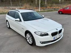 Vit Begagnad 2014 BMW 520 Kombi | 159 000 kr (Marknadspris)