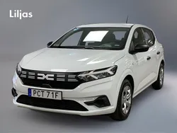 Vit Ny 2025 Dacia Sandero Essentiel Halvkombi | 197 400 kr (Marknadspris)
