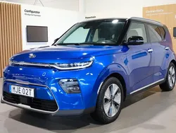 Blå Begagnad 2021 Kia Soul EV SUV | 209 900 kr (Bra pris)
