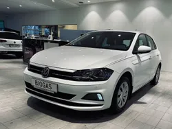 Vit Begagnad 2019 VW Polo Comfortline Halvkombi | 139 900 kr (Marknadspris)