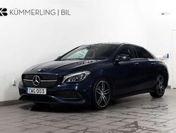 Mörkblå (blå) Begagnad 2017 Mercedes CLA200 AMG Sportkupé | 229 900 kr (Marknadspris)