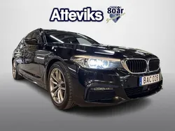 Svart Begagnad 2019 BMW 520 M Sport Kombi | 274 900 kr (Bra pris)