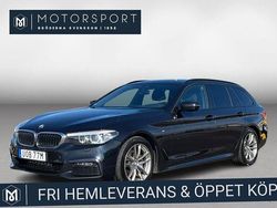 Svart Begagnad 2019 BMW 520 M Sport Kombi | 309 900 kr (Marknadspris)
