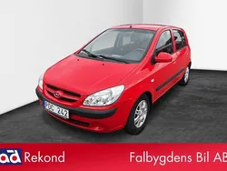 Röd Begagnad 2008 Hyundai Getz Halvkombi | 22 900 kr (Marknadspris)