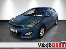 Ljusblå Begagnad 2014 Hyundai i30 Halvkombi | 89 900 kr (Lite dyr)